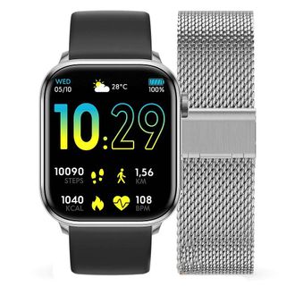 Ice Watch Ice Watch Ice Smart 2.0 - Sr - 2bands Mens Black 023959 Silicone - One Size