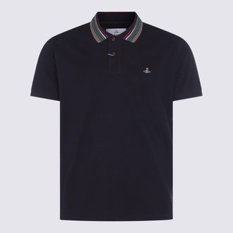 Vivienne Westwood Black Cotton Polo Shirt