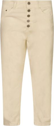Dondup Stijlvolle Broek - Dames - Vrijetijds broeken - Beige - W30 - Broeken
