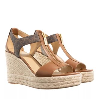 Michael Kors Sandals - Berkley Mid Wedge - brown - Sandals for ladies