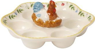 Villeroy & Boch Plato Para Huevos De Gallo Y Gallina despertar De La Primavera De Villeroy & Boch