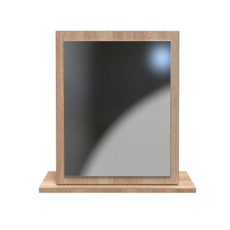 Welcome Furniture Copenhagen Dressing Table Mirror - Bardolino Oak - Welcome Furniture | TJ Hughes