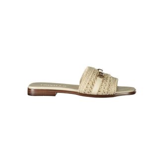 Twinset Beige Polyester Womens Slides