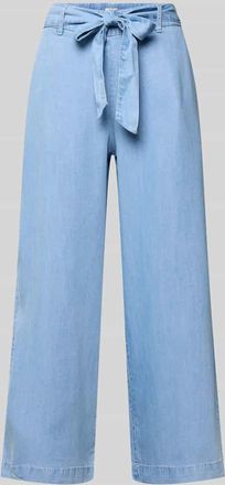 b.young B.Young Culotte mit Bindeg&uuml;rtel Modell KOSMO in Hellblau, Gr&ouml;&szlig;e 34