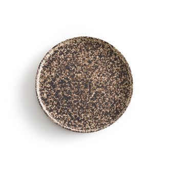 AM.PM Set van 4 platte borden in aardewerk, Rusty