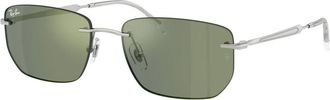 Ray-Ban unisex, Accessoires, Grijs, Maat: 56 MM
