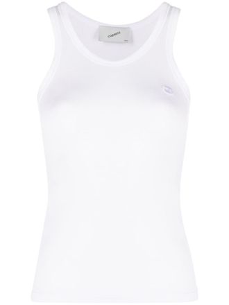 Coperni Top semi trasparenti - Bianco