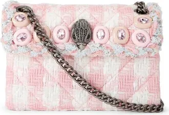 Kurt Geiger Mini Kensington Gems Convertible Crossbody Bag in Pale Pink at Nordstrom