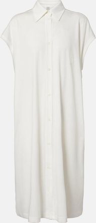 Toteme Cotton jersey shirt dress