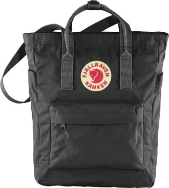 Fj&auml;llr&auml;ven Schultertasche FJ&Auml;LLR&Auml;VEN Kanken Totepack, Damen, Gr. B/H/T: 30cm x 36cm x 15cm, schwarz, Baumwolle, Polyester, Taschen Schultertasche
