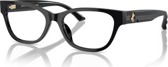 Jimmy Choo London 54mm Cat Eye optical glasses in Black at Nordstrom
