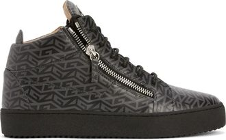 Giuseppe Zanotti Sneakers Kriss con stampa - Nero