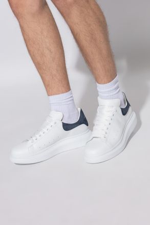 Alexander McQueen Sports Shoes With Logo, Mens, White