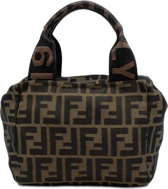 Fendi Pre-owned Fendi Mini Zucca Canvas Handbag Ladies P5YVYA2339HQ2BHA