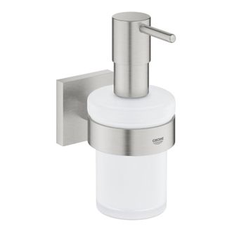 GROHE Dispensador De Jab&oacute;n Con Soporte Start Cube Supersteel