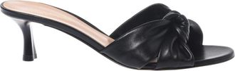 Baldinini Leather Mule - Dames - Muiltjes - Zwart - 40 EU - Leer - Schoenen
