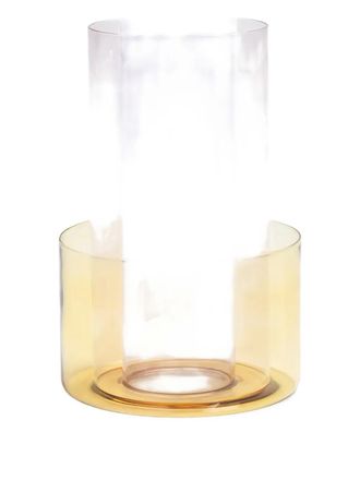 &k Amsterdam cylindrical tiered vase - Geel