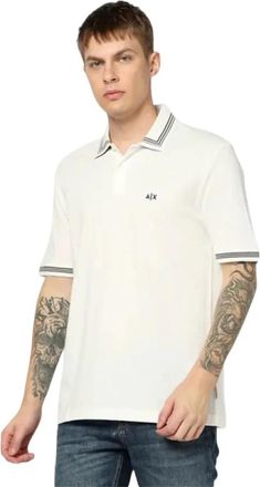 A|X Armani Exchange Uomo, Top, Bianco, M, new