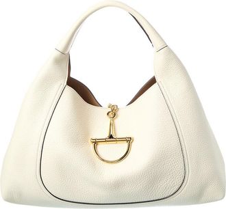 Gucci Softbit Maxi Leather Shoulder Bag