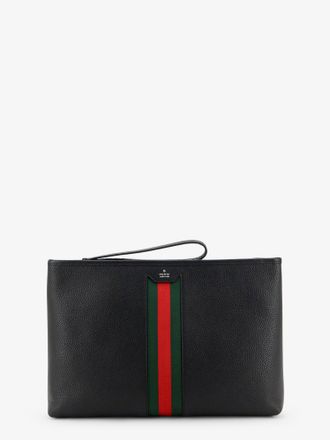 Gucci Pochette Portfolio in pelle martellata - GUCCI - gender_Man