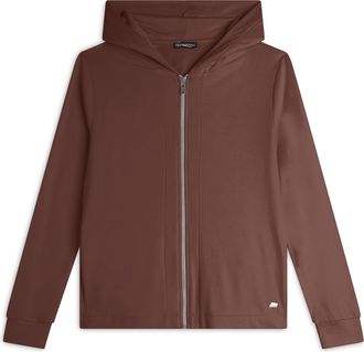 Freddy Felpa donna regular fit in viscosa con zip e cappuccio