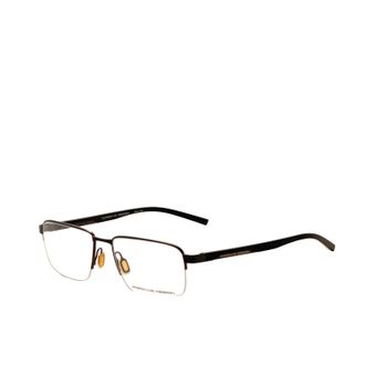 Porsche Design Mens 56mm Dark Grey Black Opticals