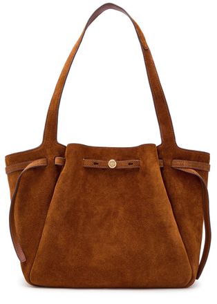 Tory Burch Romy Suede Tote bag - Caramel - One Size