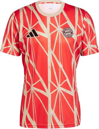 adidas FC Bayern Pre-Match Football Jersey Asia Sizing Asia Sizing Red JD8335