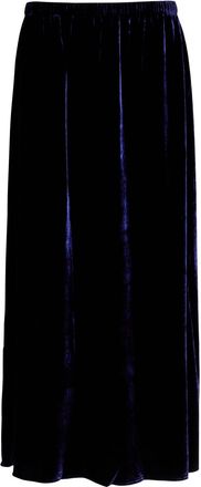 Eileen Fisher Eileen Fisher Velvet Maxi Skirt - Dark Blue - L (UK 18-20 / XL)
