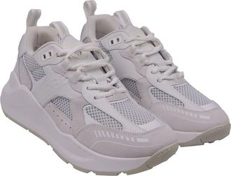 Burberry Womens Nylon Canvas Sean Low-Top Sneakers (Authentic Pre-Loved)