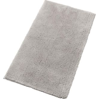 Christy Deep Pile Thick Non-Slip Bath Rug in Dove Gray at Nordstrom