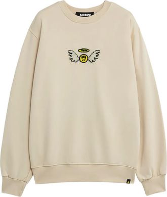 Barrow Sweater met verfraaid detail en lange mouwen - Beige