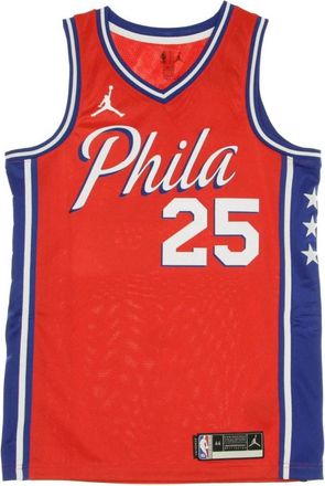 Nike Jordan NBA Swingman Statement Edition Tank Top - Heren - Fitness - Rood - S - Polyester - Fitness