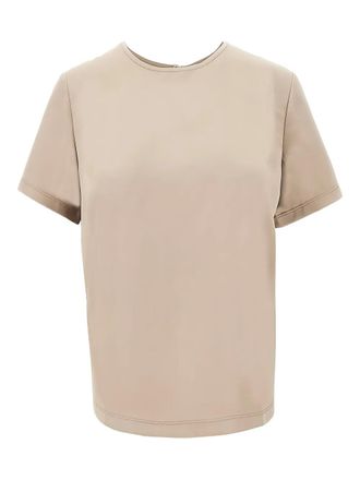Max Mara round neck T-shirt - Neutrals