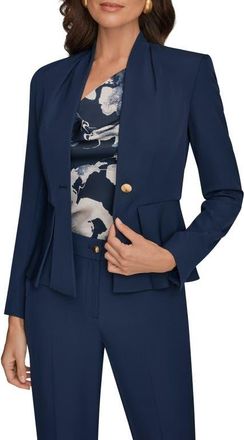 DKNY One-Button Blazer in Nightfall at Nordstrom, Size 10