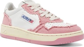 Autry Medalist Low Top Sneaker in Lilac Canvas at Nordstrom Rack, Size 6Us / 36Eu