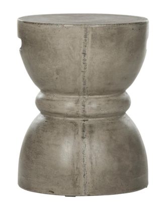 Safavieh Haruki Indoor/Outdoor Modern Concrete Round 17.7In Accent Table