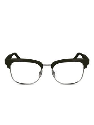 Calvin Klein square-frame glasses - Green
