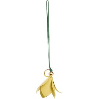 Chlo&eacute; Symbols Tulip Bag Charm in Radiant Yellow at Nordstrom