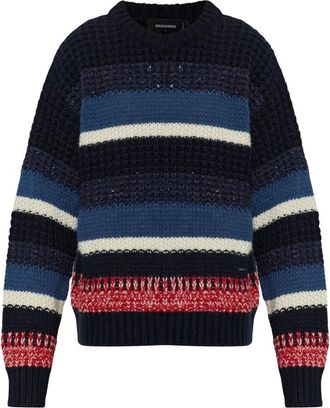 Dsquared2 Uomo, Maglie, Blu, L, new