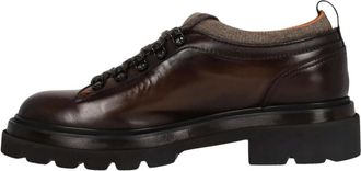 Santoni Rocciatore basso in pelle modello Alpine - Shoes - Hombre - Marr&oacute;n - 42 1/2 EU