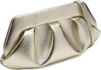 Themoir&egrave; Womens Baguette Bag Bios Gold Laminated 37.pu (rm0210) Clutch