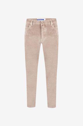 Jacob Cohen Jeans mit geradem Bein aus Cordsamt Bard
