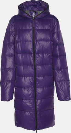 Marina Rinaldi Marina Sport By Marina Rinaldi Purple Nylon Puffed Jacket