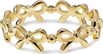 Devata Bow Ring in 14K Gold, 5mm in Yellow Gold at Nordstrom, Size 6