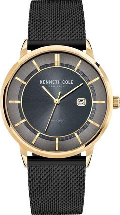 Kenneth Cole KC50784005A Mens Classic Dress Watch - Black - One Size