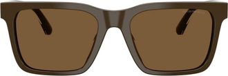 Emporio Armani 0Ea 4262U - unisex - Zonnebrillen - Bruin - 57 MM - Accessoires