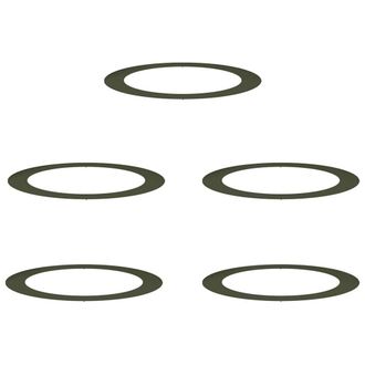 Berkfield Home Olive Green Planters Olive green Plastic Large