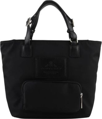 Pourchet Tassen, Dames, Zwart, ONE Size, Leer, Petit Cabas Escale