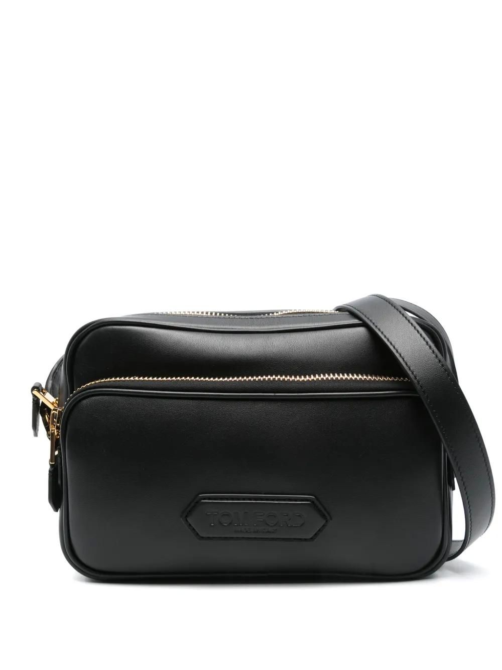 シーン問わず TOM FORD ナイロンサテンメッセンジャーバッグ H0461-TNY017G_1N001_OS_A